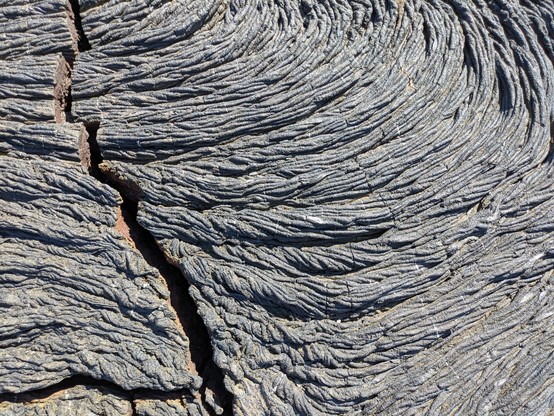 Pahoehoe lava. https://en.m.wikipedia.org/wiki/Lava#P%C4%81hoehoe
