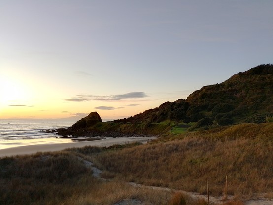 Sunrise over the point