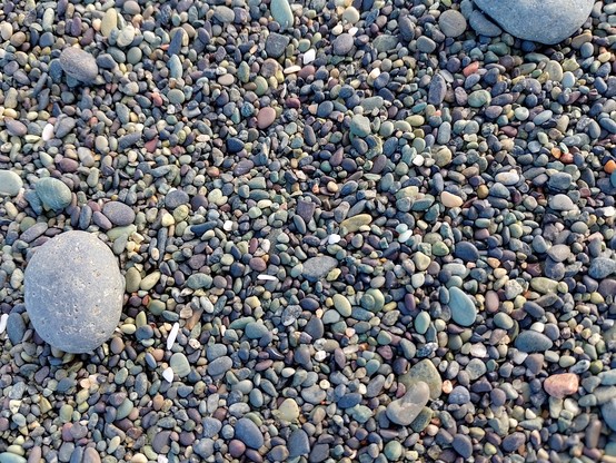 Tiny stones on their way to being sand. 5-10mm in size.