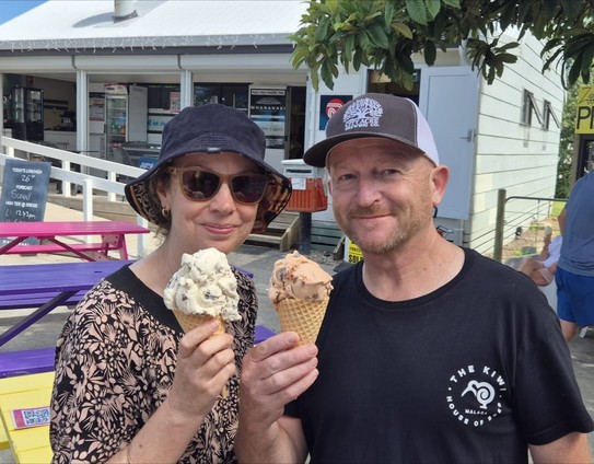 Whananaki general store has icecreams for $4.75 (it's 75c for the waffle  cone) that are absolutely massive.