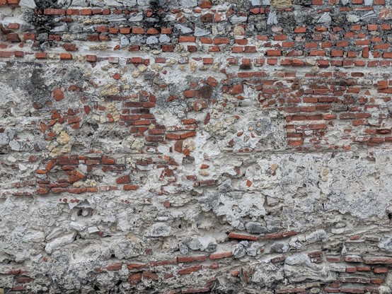 The walls around the old city took something like 200 years to complete and have been patched up many, many times!