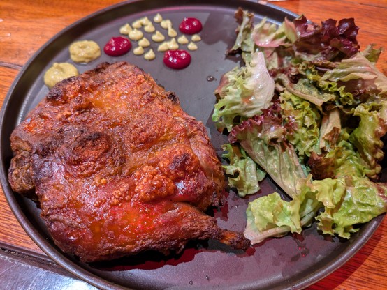 Crispy skin guinea pig