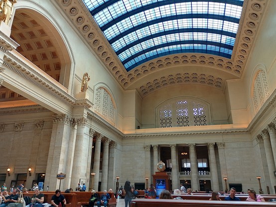 Chicago Union Station from the great hall.
