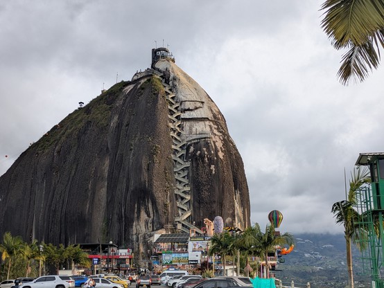 The rock from the car park