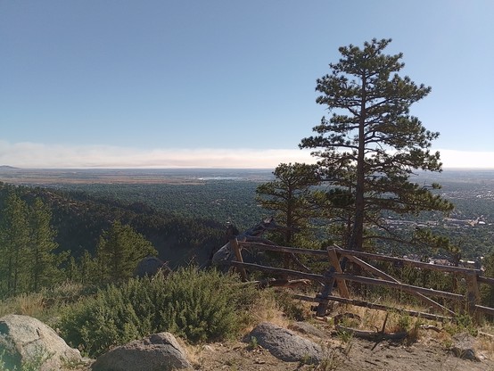 View from the top. A bit boring but it's always nice to be up high.