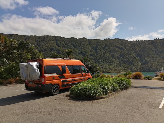 First stop Queen Charlotte Drive for a pie.