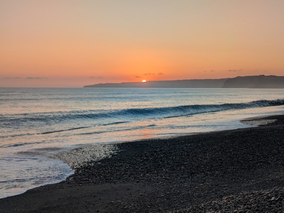 Sunrise in Haumoana.