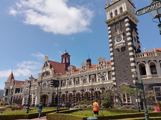 The splendid railway station
