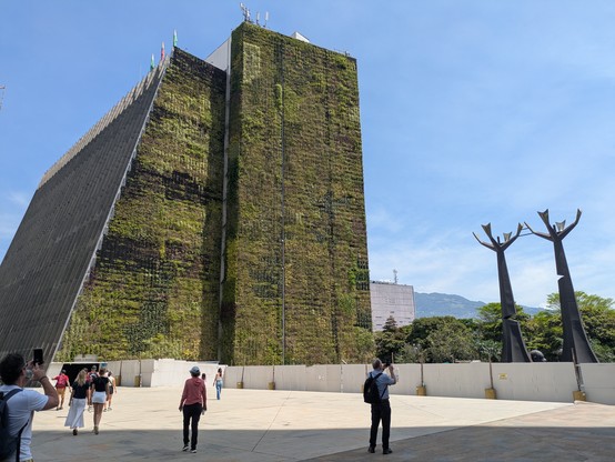 A living building in the administrative area.